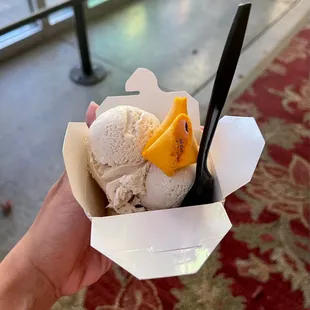 Horchata ice cream from Melt!