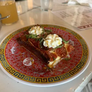 Ricotta slice on happy hour