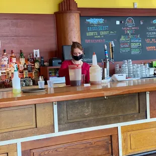 Barista area