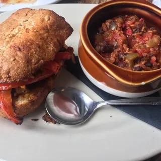 Vegetarian Cheesesteak