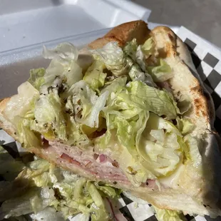 12&quot; Italian Sub ate half tho