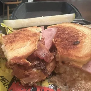 Morning Meltdown sandwich