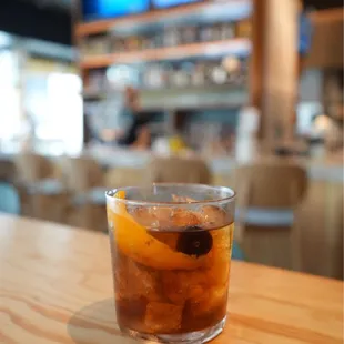 Smoke on the Bay Old Fashioned