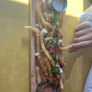 Loaded Fondue Fries