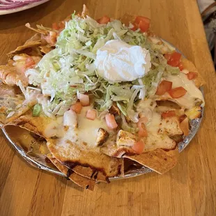 Chicken and Black Bean Nachos