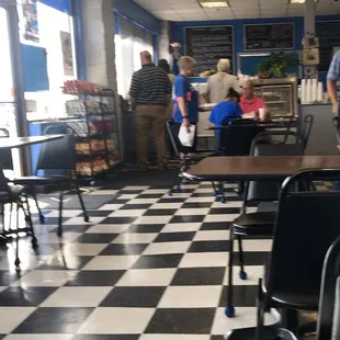 Order at the counter