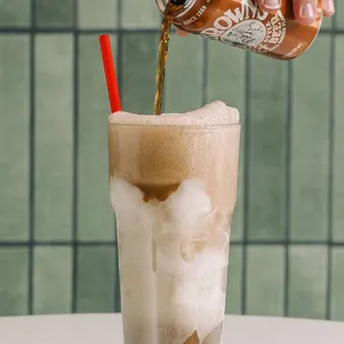 Root beer float.
