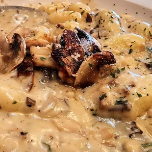 Mushroom Gnocchi!