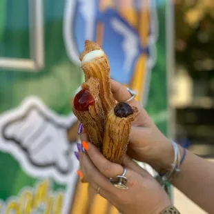 Filled flavored Churros! Always fresh.