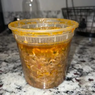 Oil sitting on top