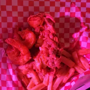 Tails &amp; Bones good Truck....Mambo Shrimp &amp; Fried Lobster was absolutely Delicious!!