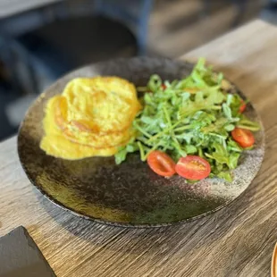 Eggs Benedict soufflé