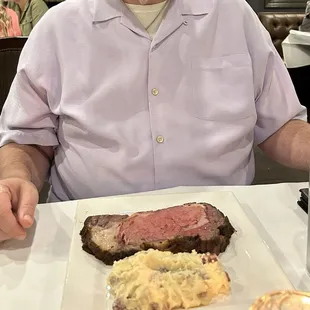 Saturday prime rib!