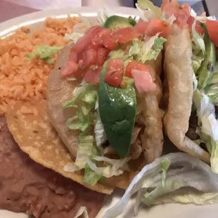 Puffy Taco Plate