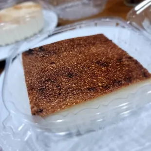 Kazandibi/baked milk pudding. Solid version. Best of the desserts