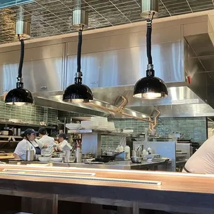 Chef&apos;s kitchen - watch your food being made fresh to order