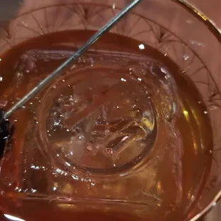 Big stamped ice