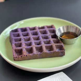 Ube waffle