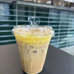 Coffee but Michelle said it lacked the texture of the whipped cream but flavors were on point