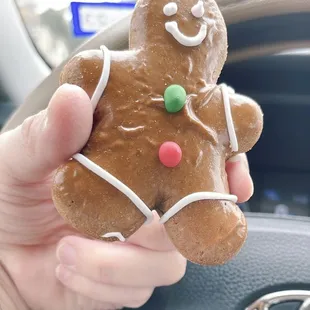 Mini gingerbread man