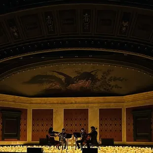 Beautiful venue for a candlelight concert