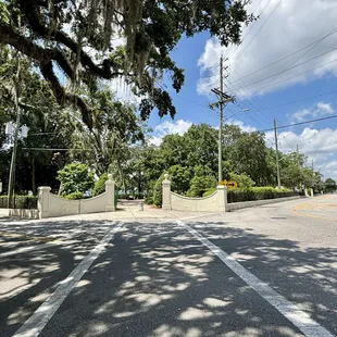 Entrance to Memorial Park