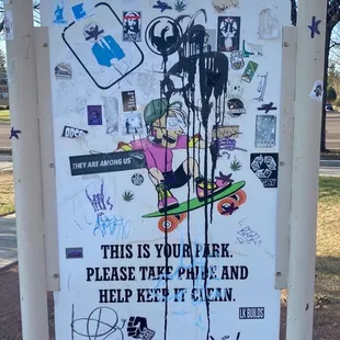 main sign at the street entrance!