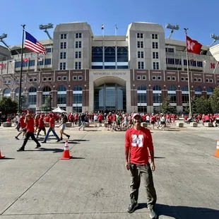This is Memorial Stadium located in Lincoln, Nebraska and home to Nebraska Cornhuskers football.