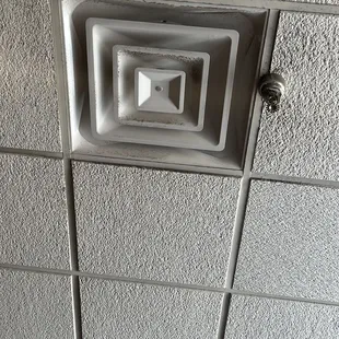 dust from the air vents