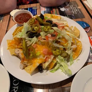 Buffalo Chicken nacho