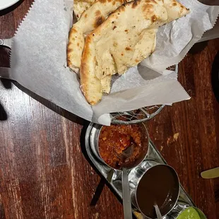Garlic Nan Bread