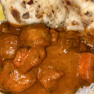 Chicken Tikka Masala, Garlic Nan Bread