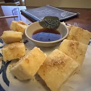 A7. Eight Pieces Tulsa Fried Bean Curd
