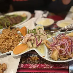 Trio de Mariscos