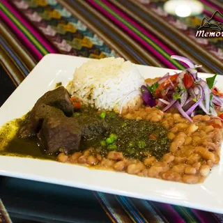 Seco De Carne Con Frijoles