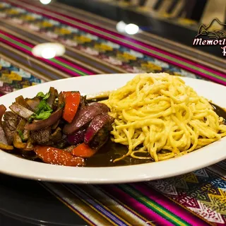 Lomo Saltado Con Tacu Tacu