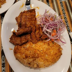 Tacutacu and bistec