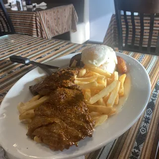 Bistec a Lo Pobre