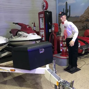 Fill up the jet ski and go!