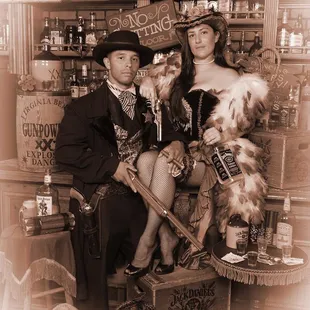 Great for a date night with a Sheriff or Saloon girl of your own!