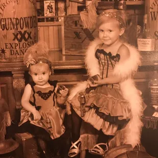 Saloon girls!