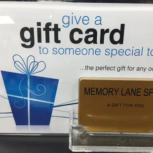 Gift cards
