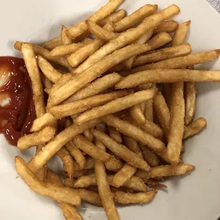 Side of fries, nice and crispy