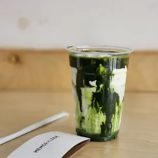Iced Matcha Lattes