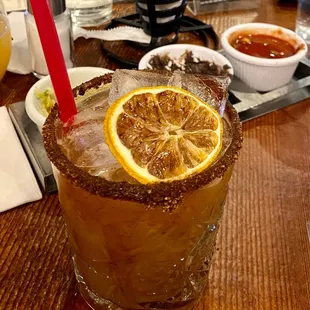 The delicious margarita de tamarindo