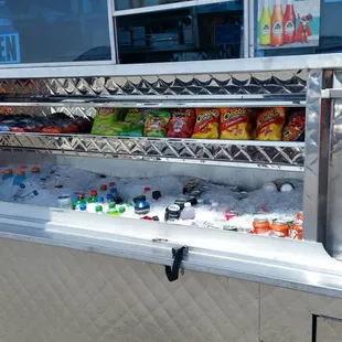 a food truck full of tacos