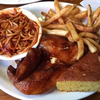 Smoked Chicken Dinner