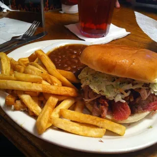 Regular Pulled Pork Sandwich