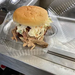 Big Daddy's Pulled Pork Sandwich!