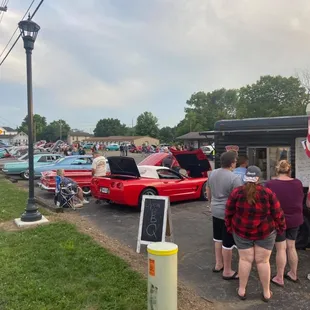 The Car Show with our 2nd trailer.